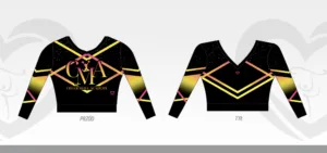 crop top długi rękaw